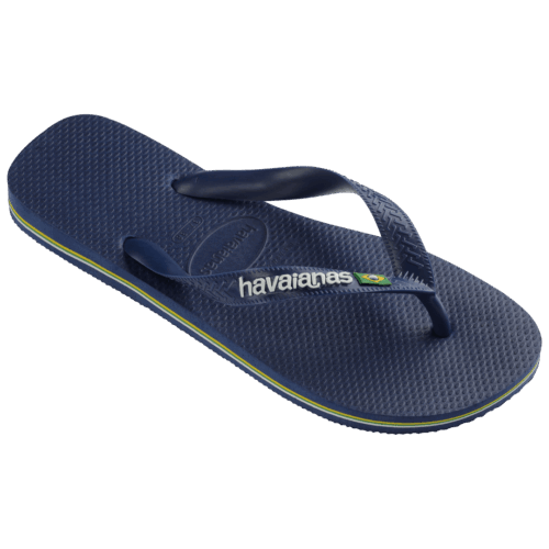 Alternative view of Women's Brazil Logo Flip Flops