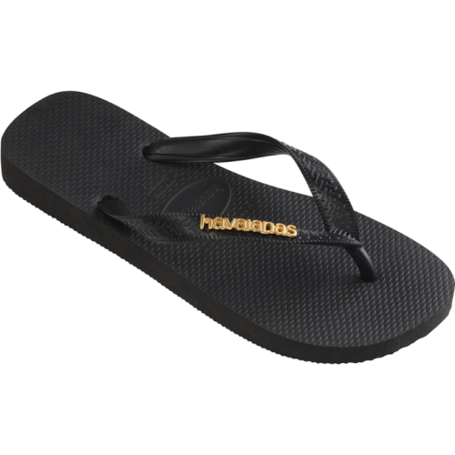 Alternative view of Women's Top Logo Metallic Flip Flops
