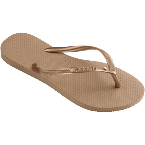 Alternative view of Women's Slim Crystal Flip Flops