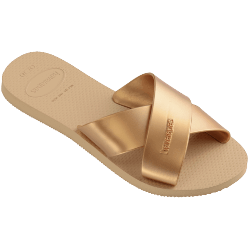 Alternative view of Women's Aqua Metallic Sandals