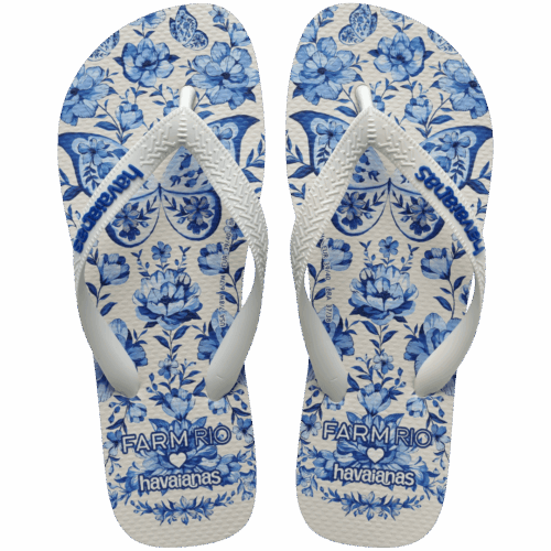 Women's FARM Rio Porcelain Garden Flip Flops