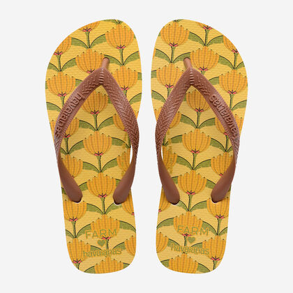 Havaianas Top Farm Banana Deco Flip Flops Zone