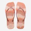 Havaianas Slim Square Glitter Party Flip Flops Zone