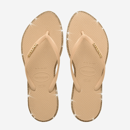 Havaianas Slim Point Glitter Flip Flops Zone