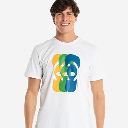 Alternative view of Havaianas T-Shirt FF Collage Flip Flops Zone