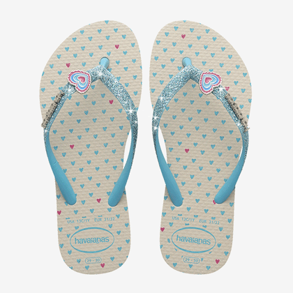 Havaianas Kids Slim Glitter Trendy Flip Flops Zone
